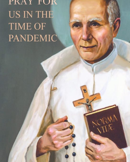 An Act of Entrustment into the Care of St. Stanislaus Papczynski in the time of pandemic